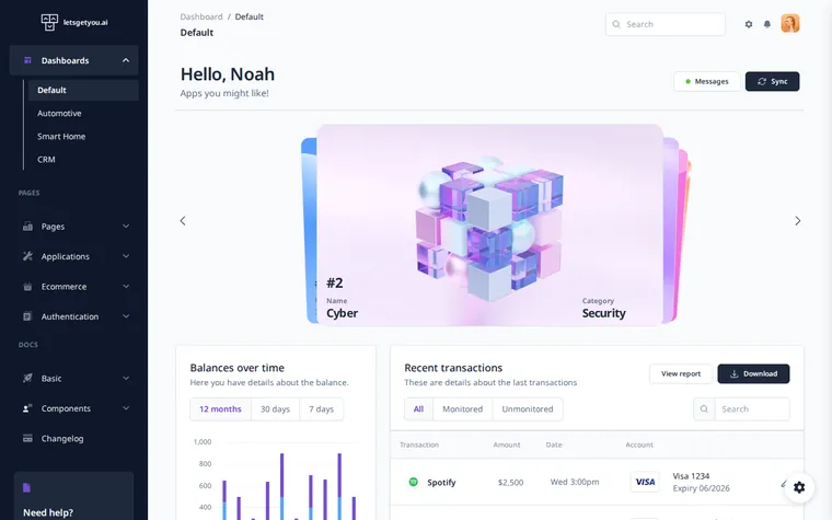 Point-of-sale back-office demo